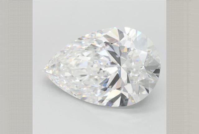 3.48ct | Pear | D | IF | Very Good