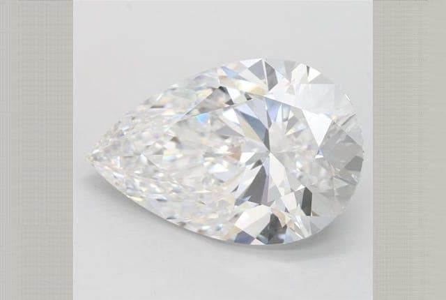 3.48ct | Pear | D | FL | Ideal