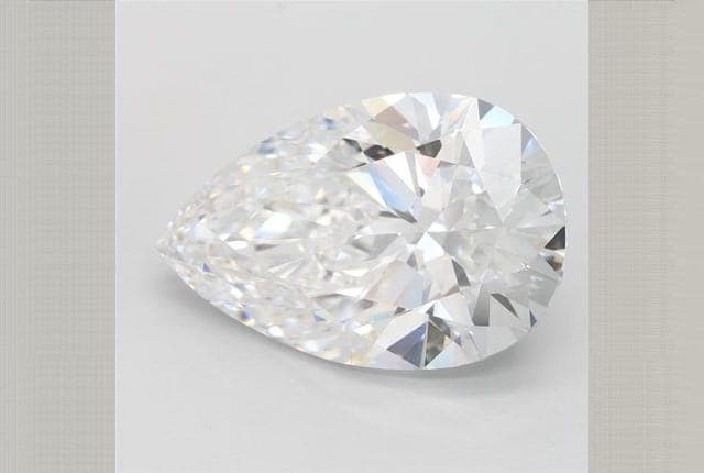 3.67ct | Pear | D | IF | Good