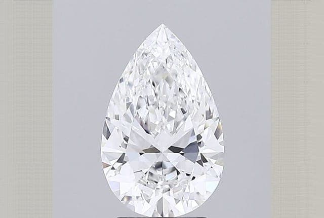 IGI | 2.26ct | Pear | D | VVS2 | Ideal