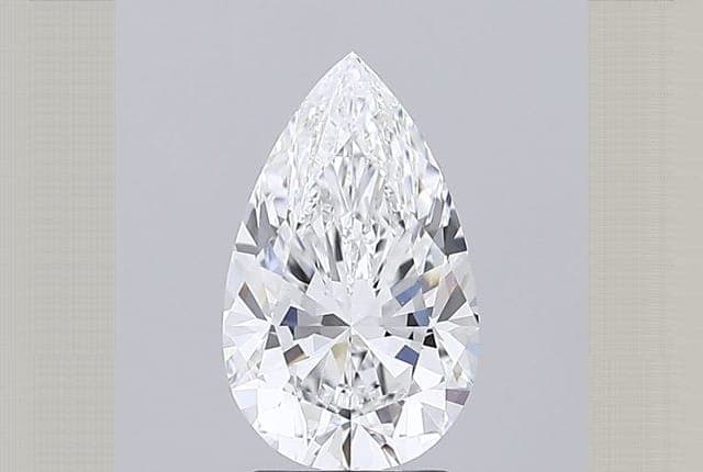 IGI | 2.23ct | Pear | D | VVS2 | Ideal