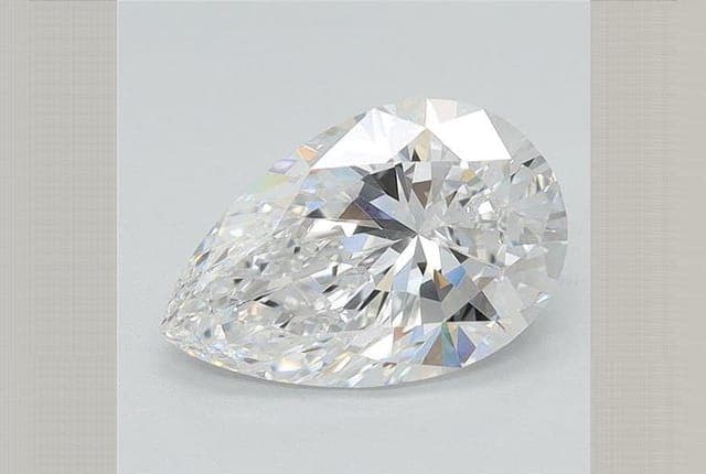 3.49ct | Pear | D | VVS2 | Very Good