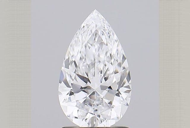 IGI | 0.83ct | Pear | D | VS1 | Ideal