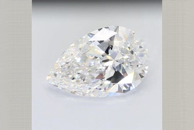 15.05ct | Pear | F | VVS2 | Ideal