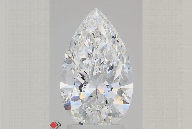 IGI | 3.11ct | Pear | E | VS1 | Ideal