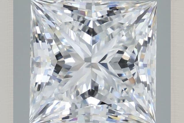 5.58ct | Princess | F | VVS2 | Very Good