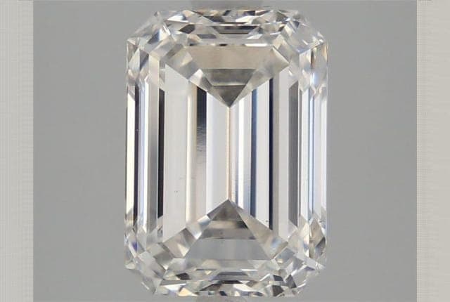 3.47ct | Emerald | F | VS2 | Ideal