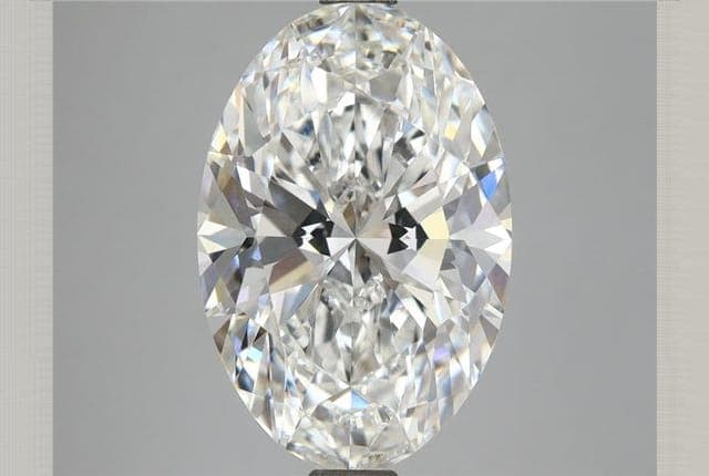 IGI | 6.23ct | Oval | F | VVS1 | Ideal