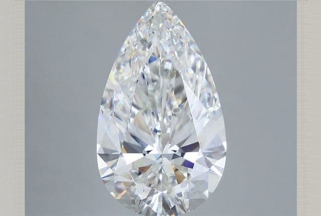 7.05ct | Pear | F | VVS2 | Very Good