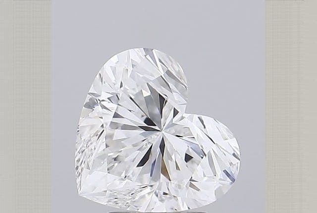 3.72ct | Heart | F | VVS2 | Ideal