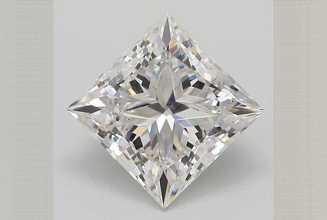 IGI | 3.27ct | Princess | E | VS2 | Ideal