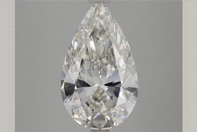 IGI | 3.91ct | Pear | G | VS1 | Ideal
