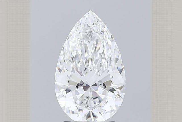 2.04ct | Pear | D | VVS2 | Excellent