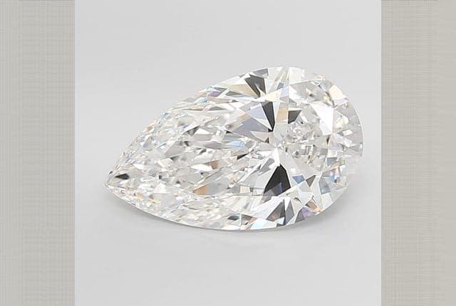 9.91ct | Pear | E | VVS2 | Ideal