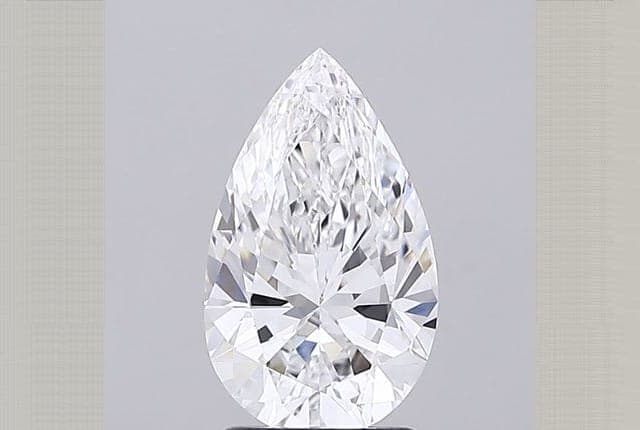 2.09ct | Pear | D | VVS2 | Excellent
