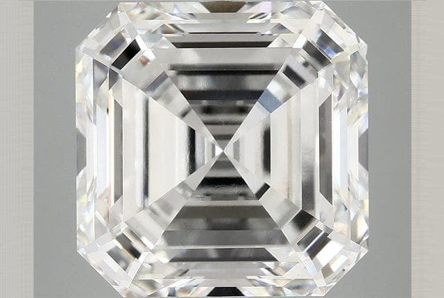 10.54ct | Asscher | F | VVS2 | Ideal