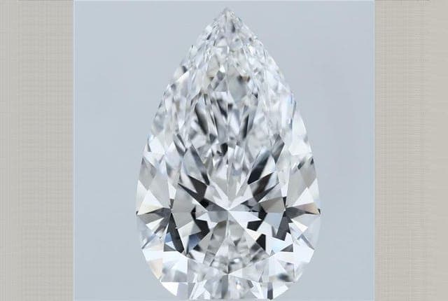 8.77ct | Pear | E | VVS2 | Very Good