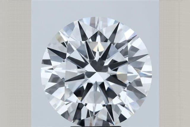 7.5ct | Round | D | VVS1 | Ideal