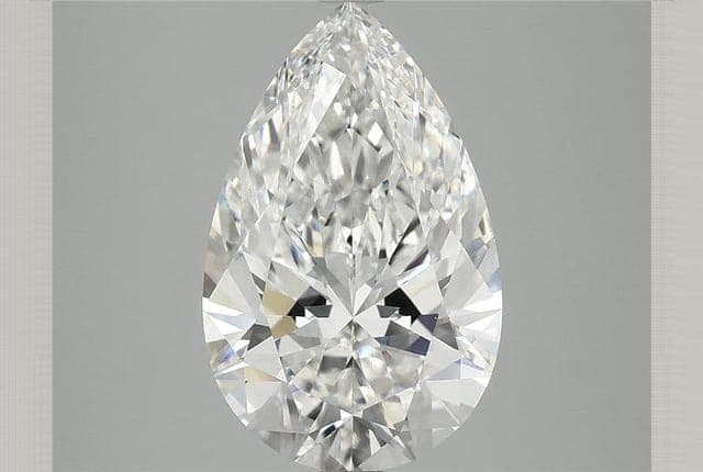IGI | 4.1ct | Pear | F | VS1 | Ideal
