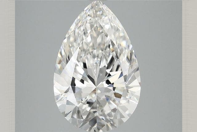 IGI | 4.1ct | Pear | F | VS1 | Excellent