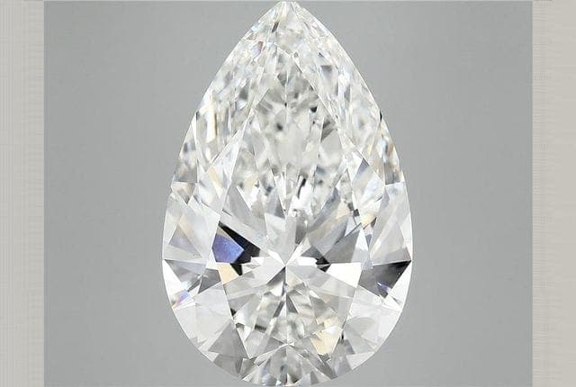 11.6ct | Pear | F | VVS2 | Ideal