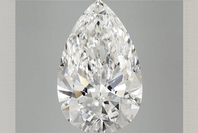 10.24ct | Pear | E | VVS2 | Ideal