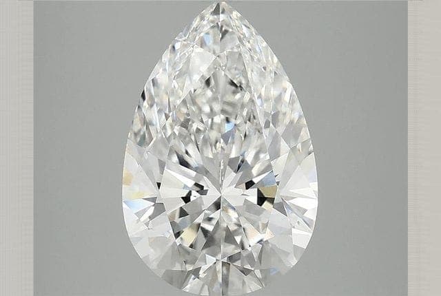 IGI | 4.1ct | Pear | F | VS1 | Excellent
