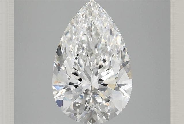 IGI | 4.1ct | Pear | F | VVS2 | Ideal