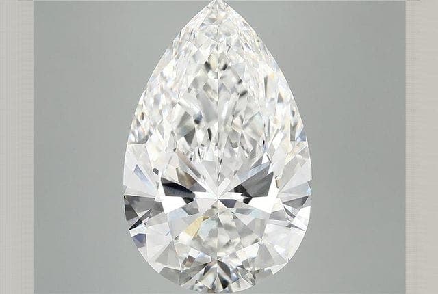 10.39ct | Pear | F | VVS2 | Ideal