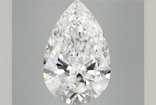 11.03ct | Pear | F | VVS2 | Ideal