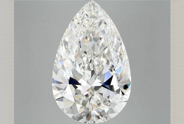 10.06ct | Pear | F | VVS2 | Ideal