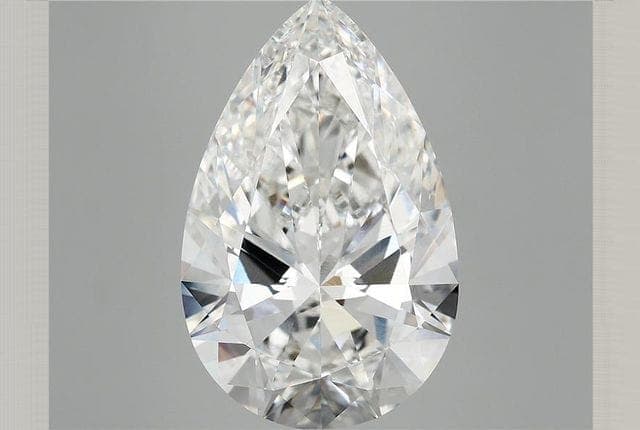 10.48ct | Pear | F | VVS2 | Ideal