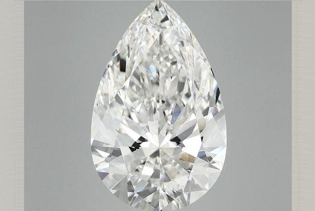 10.22ct | Pear | F | VVS2 | Ideal