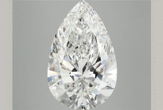 10.23ct | Pear | F | VVS2 | Ideal
