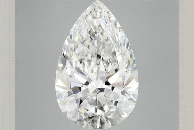 10.58ct | Pear | F | VVS2 | Ideal