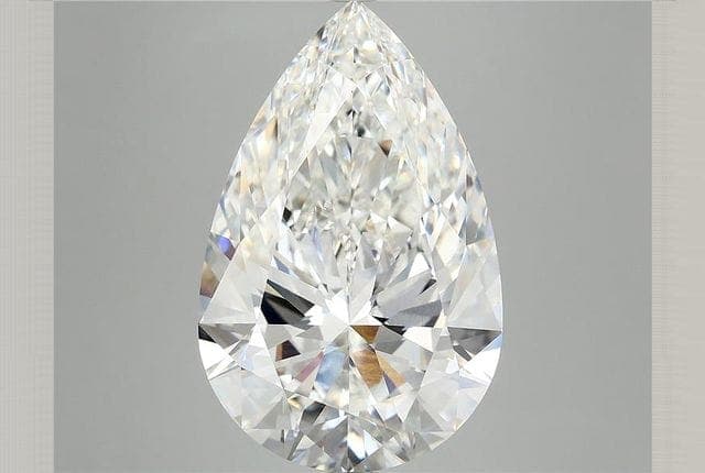 10.07ct | Pear | F | VVS2 | Ideal