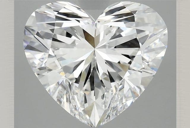 4.71ct | Heart | E | VVS2 | Ideal