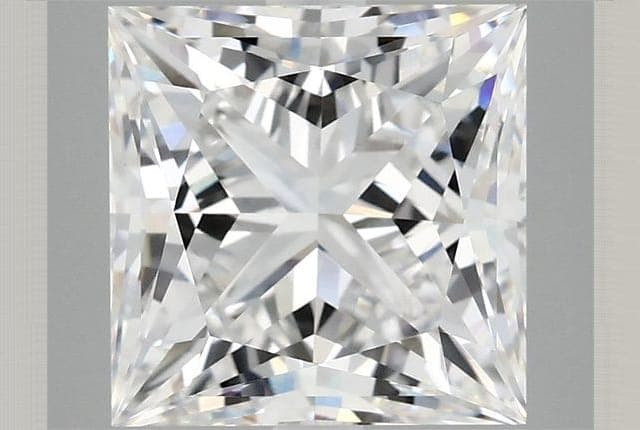 4.16ct | Princess | D | VVS2 | Ideal