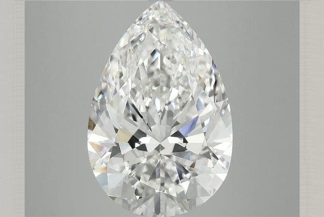 8.51ct | Pear | E | VVS2 | Ideal