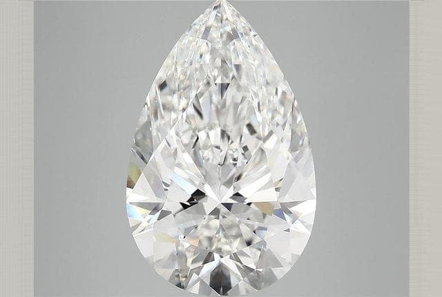 8.26ct | Pear | E | VVS2 | Ideal