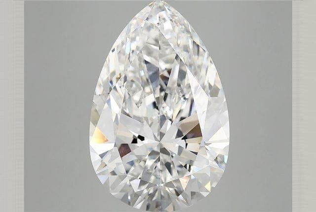 8.76ct | Pear | E | VVS2 | Ideal