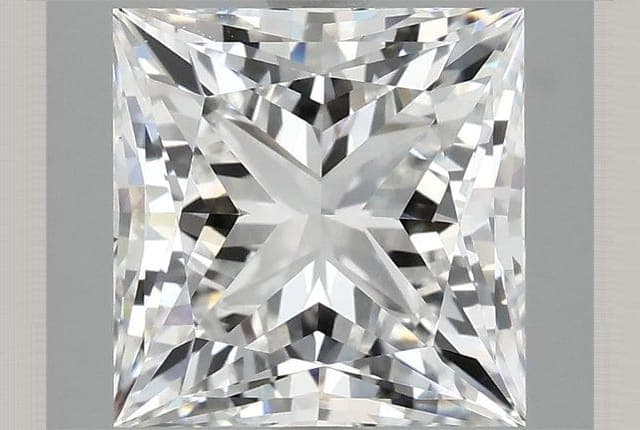 4.25ct | Princess | E | VVS2 | Ideal