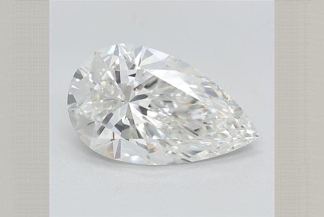 IGI | 6.15ct | Pear | F | VVS2 | Excellent