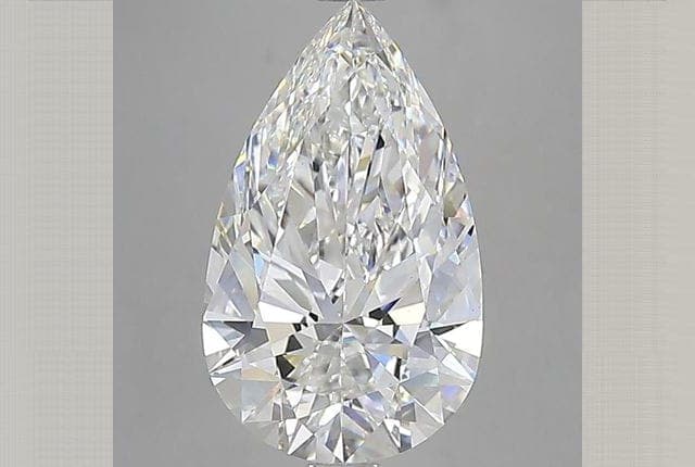 IGI | 9.1ct | Pear | E | VS1 | Ideal