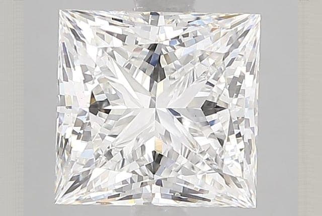 IGI | 2.92ct | Princess | E | VVS2 | Ideal