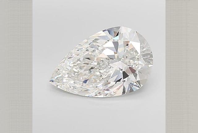 IGI | 8.47ct | Pear | F | VVS2 | Ideal