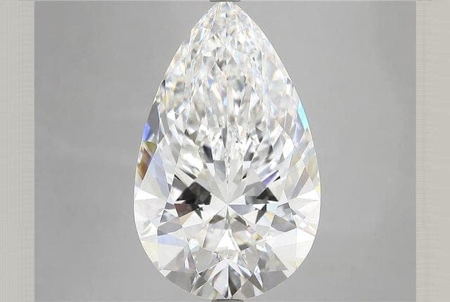 8.55ct | Pear | E | VVS2 | Ideal