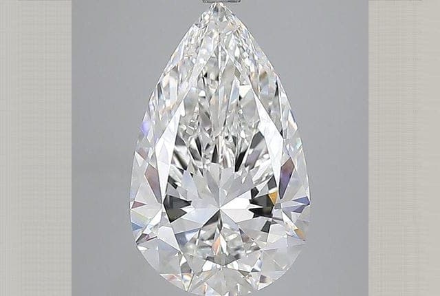IGI | 5.43ct | Pear | E | VVS2 | Good