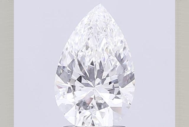 IGI | 2.3ct | Pear | E | VVS2 | Very Good