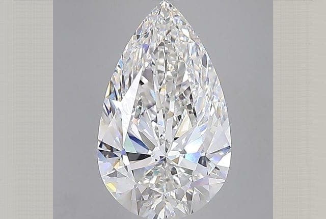 IGI | 15.06ct | Pear | F | VVS2 | Ideal